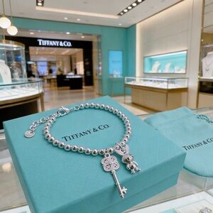 Tiffany & Co. Silver Charm Bracelet